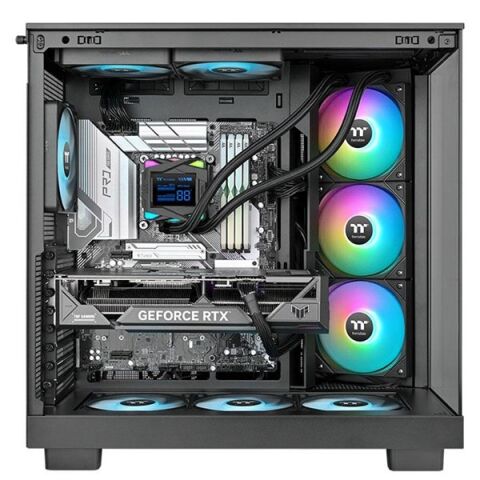 THERMALTAKE 360MM LA360-S LCD CL-W462-PL12SW-A AM5-1851P ARGB LED GÖSTERGELİ SIVI SOĞUTMALI İŞLEMCİ FANI