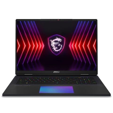 MSI 18'' TITAN 18 Hx A14VIG-067TR CORE i9 14900Hx-128GB DDR5 RAM-16GB RTX4090-4TB NVME-W11 PRO