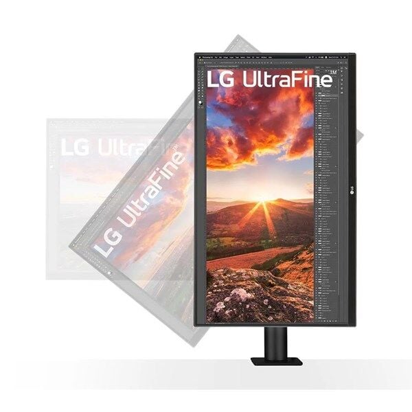 LG 27'' IPS 27UN880P-B 5MS 60HZ HDMI-DP-USBC PIVOT EV OFİS MONİTÖRÜ 3840X2160