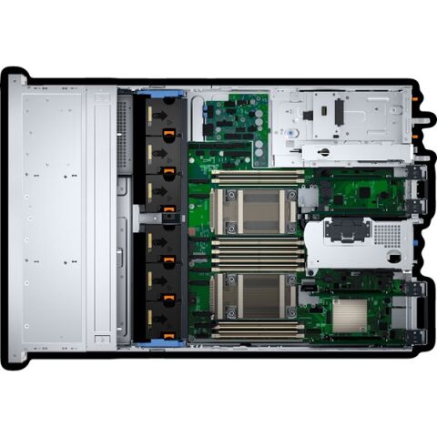 DELL Silver 4514Y R760XS R760XS4SPL 64GB DDR5 RDIMM-2x480GB SSD- 2x700w 2U Rack Sunucu