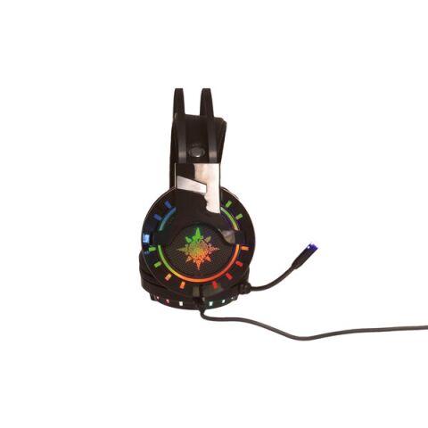 INCA IGK-TX12 7.1 Surround USB RGB Led Aydınlatma Siyah Titreşimli Gaming Mikrofonlu Kulaklık
