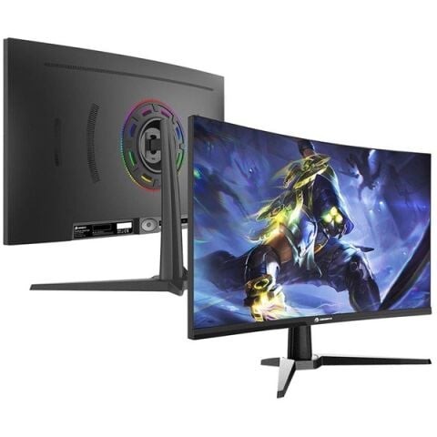 GAMEBOOSTER 31.5'' VA GB-3218CF 1MS 180HZ HDMI-DP KAVISLI RGB GAMING MONİTÖR