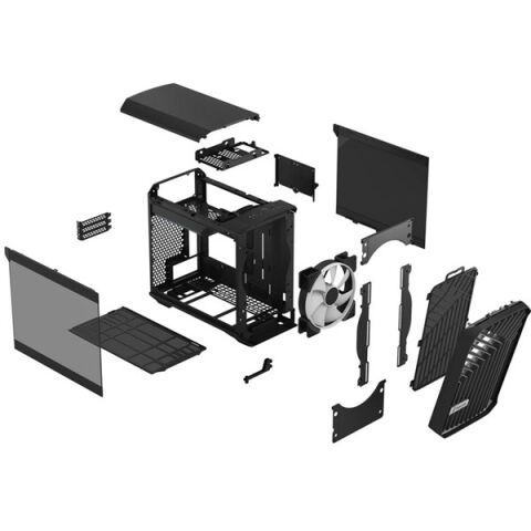 FRACTAL DESIGN TORRENT NANO FD-C-TOR1N-02 GAMING MINI-ITX PC KASASI