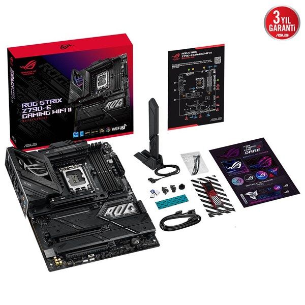 ASUS ROG STRIX Z790-E GAMING WIFI II DDR5 HDMI-DP PCIE 5.0 1700P ATX