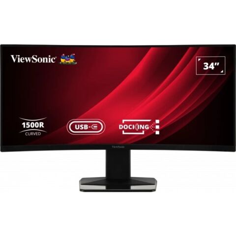 VIEWSONIC 34'' VA VG3419C 0.4MS 120HZ HDMI-DP KAVISLI DOCKING MONİTÖR 3440X1440