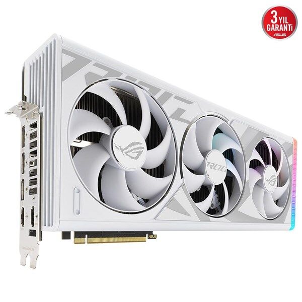 ASUS RTX4090 24GB ROG STRIX RTX4090-24G GAMING WHITE GDDR6X 384bit HDMI DP PCIe 16X v4.0