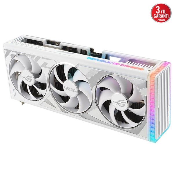 ASUS RTX4090 24GB ROG STRIX RTX4090-24G GAMING WHITE GDDR6X 384bit HDMI DP PCIe 16X v4.0