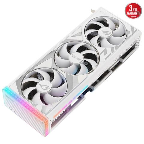 ASUS RTX4090 24GB ROG STRIX RTX4090-24G GAMING WHITE GDDR6X 384bit HDMI DP PCIe 16X v4.0