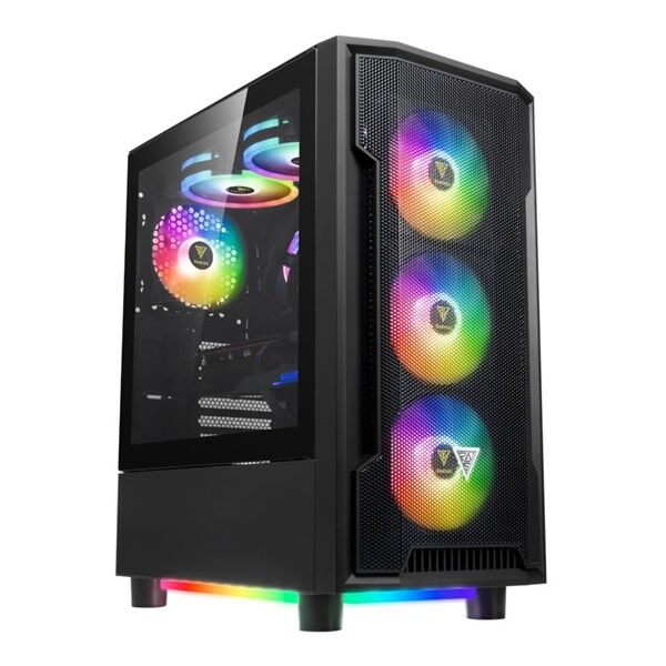GAMDIAS 750W 80  BRONZE ATHENA M6 LITE Gaming Mid-Tower PC Kasası