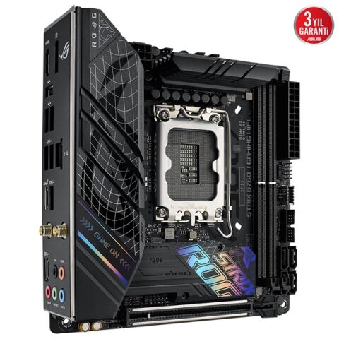 ASUS ROG STRIX B760-I GAMING WIFI-6E DDR5 HDMI-DP PCIE 4.0 1700P mITX