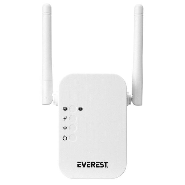 Everest EWR-N302 2.4GHz 300Mbps 1xWAN/LAN Port 2x2dBi Anten Repeater+AP Kablosuz Menzil Genişletici