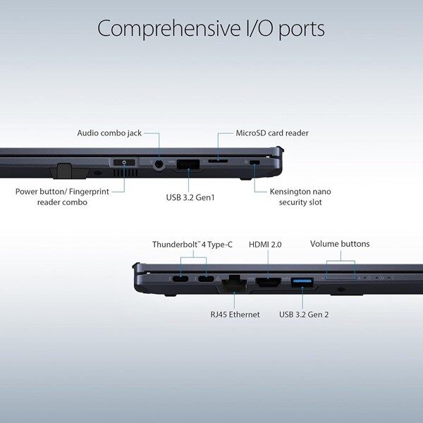ASUS 14'' DOKUNMATIK B5402FVA-I7161TBB1D CORE i7 1360P-16GB RAM-1TB NVME-FDOS