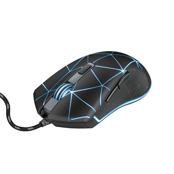 Trust Locx 22988 Gxt 133 Usb 4000 Dpı Siyah 6Xbuttons Rgb Gamıng Mouse