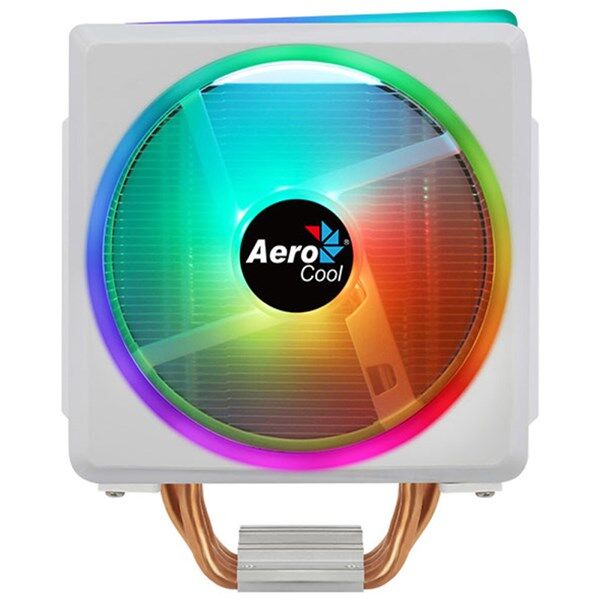 AEROCOOL CYLON 4F AE-CC-CYLN4F-W ARGB AM5-1700P HAVA SOĞUTMALI İŞLEMCİ FANI BEYAZ