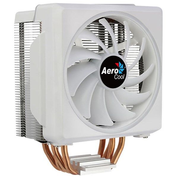 AEROCOOL CYLON 4F AE-CC-CYLN4F-W ARGB AM5-1700P HAVA SOĞUTMALI İŞLEMCİ FANI BEYAZ