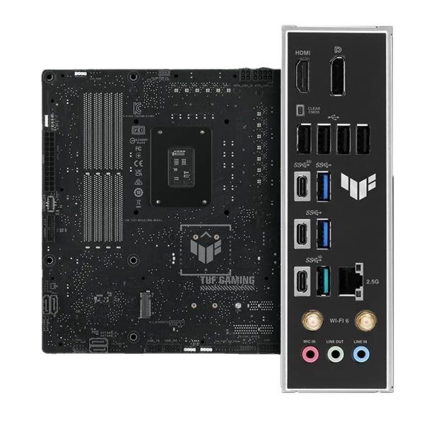 ASUS TUF B760M-BTF GAMING WIFI DDR4 LGA1700 M.2 HDMI DP mATX