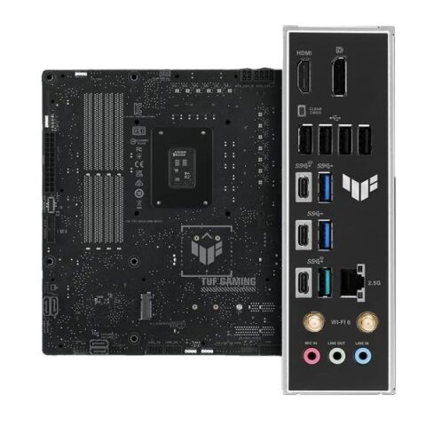 ASUS TUF B760M-BTF GAMING WIFI DDR4 LGA1700 M.2 HDMI DP mATX