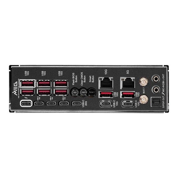 MSI MEG Z890 GODLIKE WIFI7 DDR5 USBC PCIE 5.0 1851p ATX