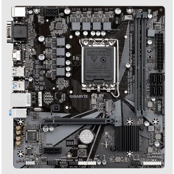 GIGABYTE H610M H V2 DDR4 M2 PCIe NVME HDMI PCIe 16X v4.0 1700p mATX