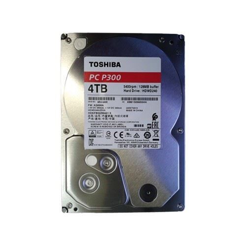 TOSHIBA HDWD240UZSVA 3,5'' 4TB 5400 SATA3 128MB P300 DISK