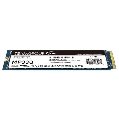 TEAM 1TB MP33Q PRO TM8FF2001T0C101 2900-1850MB/s M2 NVME GEN3 DİSK