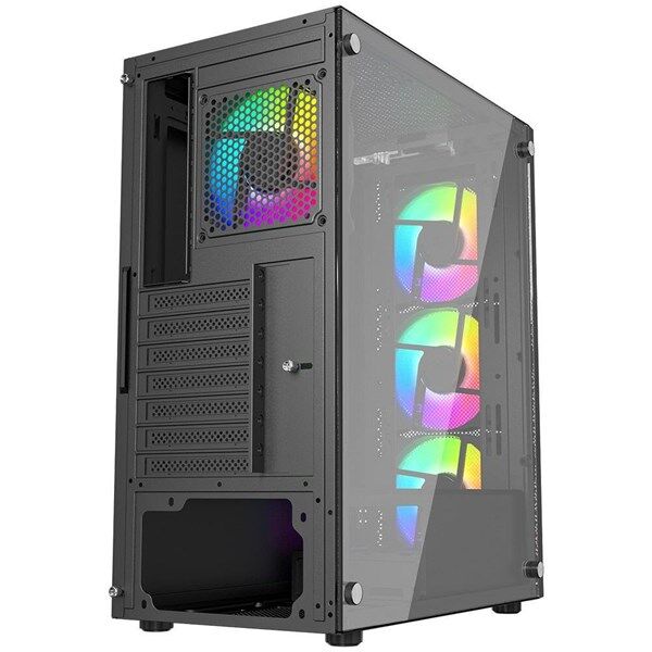 GAMEBOOSTER 550W 80+ GB-G2616B GAMING MID-TOWER PC KASASI