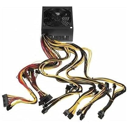 HIPORT 2000W 95+ BRONZE MX2000ATX 12cm Fanlı Power Supply Mining