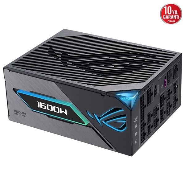 ASUS 1600W 80+ TITANIUM ROG THOR 1600T PCIE 5.0 TAM MODÜLER POWER SUPPLY