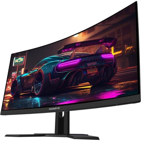 GIGABYTE 27'' VA G27QC-A 1MS 165HZ HDMI-DP KAVISLI GAMING MONİTÖR 2560X1440
