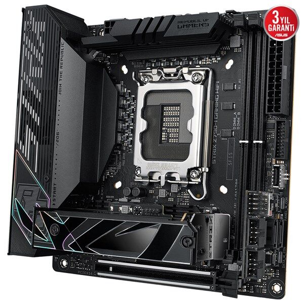 ASUS ROG STRIX Z790-I GAMING WIFI-6E DDR5 HDMI-DP PCIE 4.0 1700p mITX
