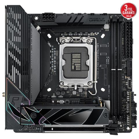 ASUS ROG STRIX Z790-I GAMING WIFI-6E DDR5 HDMI-DP PCIE 4.0 1700p mITX