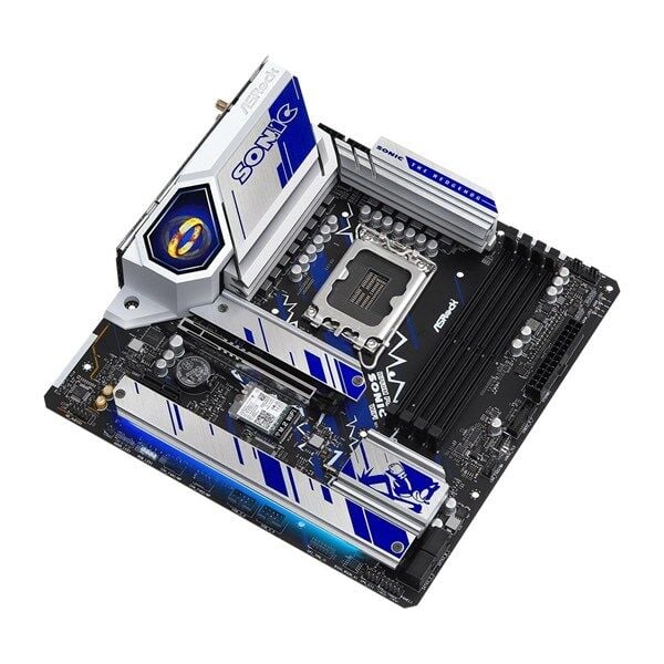 ASROCK B760M PG SONIC WIFI-6E DDR5 HDMI-DP PCIE 4.0 1700P MATX
