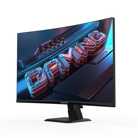 GIGABYTE 27'' VA GS27QC 1MS 165HZ HDMI-DP KAVISLI GAMING MONİTÖR 2560X1440