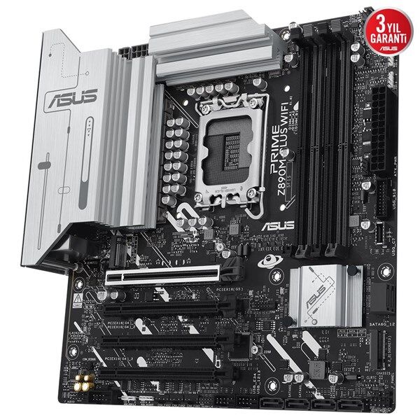 ASUS PRIME Z890M-PLUS WIFI-7 DDR5 HDMI DP PCIE 5.0 1851p mATX