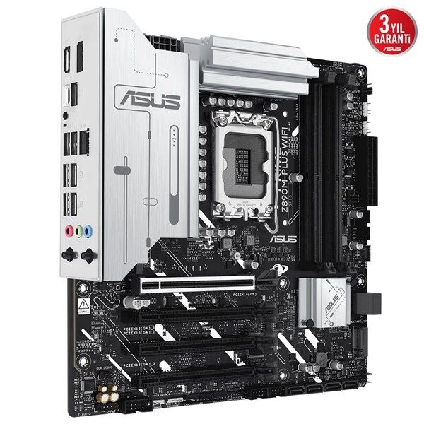 ASUS PRIME Z890M-PLUS WIFI-7 DDR5 HDMI DP PCIE 5.0 1851p mATX