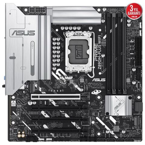 ASUS PRIME Z890M-PLUS WIFI-7 DDR5 HDMI DP PCIE 5.0 1851p mATX
