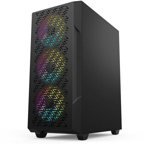 POWERBOOST 650W 80+ BRONZE PB-P801AB GAMING MID-TOWER PC KASASI
