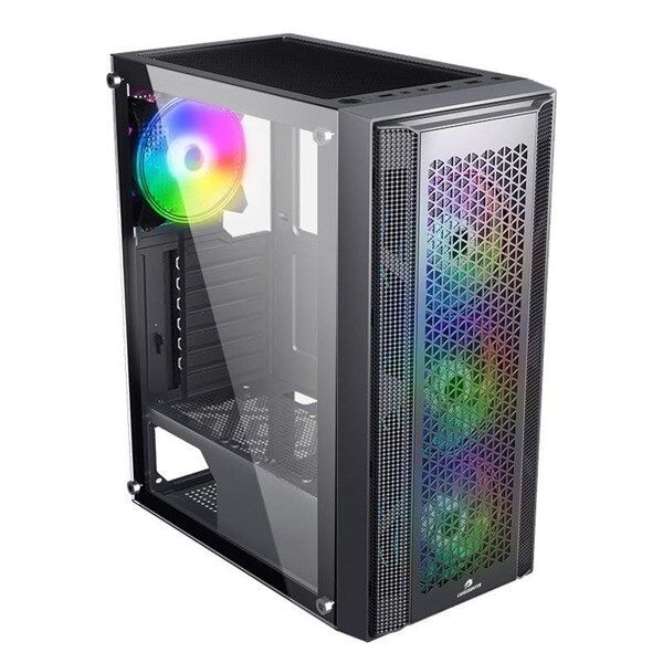 GAMEBOOSTER 650W 80+ BRONZE GB-F3107B GAMING MID-TOWER PC KASASI
