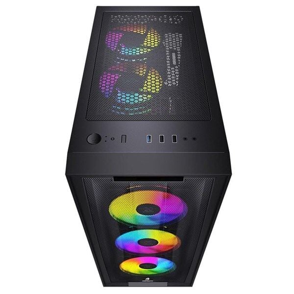 GAMEBOOSTER 650W 80+ BRONZE GB-G201B Gaming E-ATX PC Kasası 360mm Radyatör Destekli