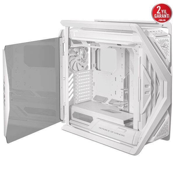ASUS ROG HYPERION GR701 ÇELİK ALAŞIMLI GAMING E-ATX PC KASASI BEYAZ