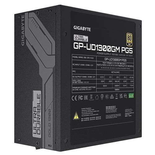 GIGABYTE 1300W 80+ GOLD GP-UD1300GM PG5 TAM MODÜLER POWER SUPLLY