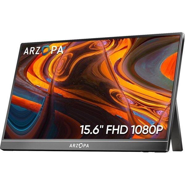 ARZOPA 15.6'' IPS A1 T 60Hz USB-C/mHDMI Dokunmatik Taşınabilir Monitör (1920 X 1080)