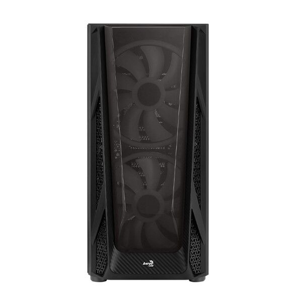 AEROCOOL NIGHTHAWK DUO AE-NGHTHWKD Powersız Gaming Mid-Tower PC Kasası Siyah