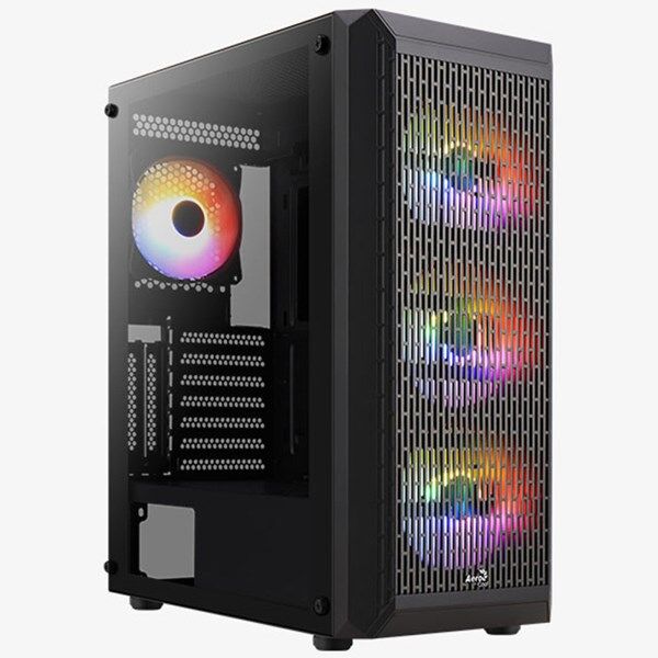 AEROCOOL BEAM AE-BEAM F-FRGB FANLI GAMING MID-TOWER PC KASASI