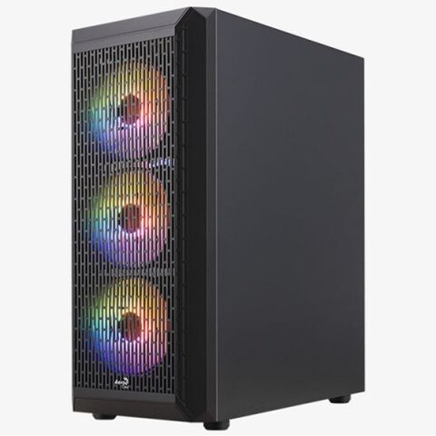 AEROCOOL BEAM AE-BEAM F-FRGB FANLI GAMING MID-TOWER PC KASASI