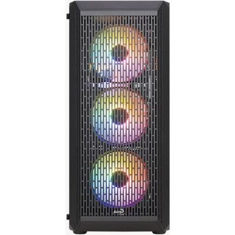 AEROCOOL 500W BEAM AE-BEAM-500 4-FRGB FANLI GAMING MID-TOWER PC KASASI