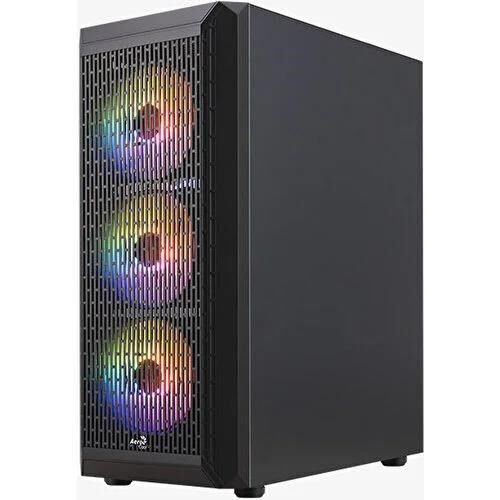 AEROCOOL 500W BEAM AE-BEAM-500 4-FRGB FANLI GAMING MID-TOWER PC KASASI