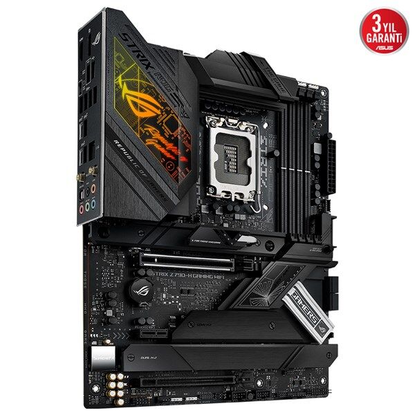 ASUS ROG STRIX Z790-H GAMING WIFI-6E DDR5 HDMI DP PCIe 16X v5.0 1700p ATX
