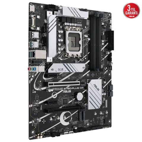 ASUS PRIME B760-PLUS D4 DDR4 HDMI-DP PCIE 4.0 1700P ATX