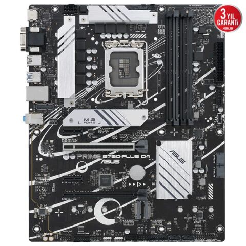 ASUS PRIME B760-PLUS D4 DDR4 HDMI-DP PCIE 4.0 1700P ATX